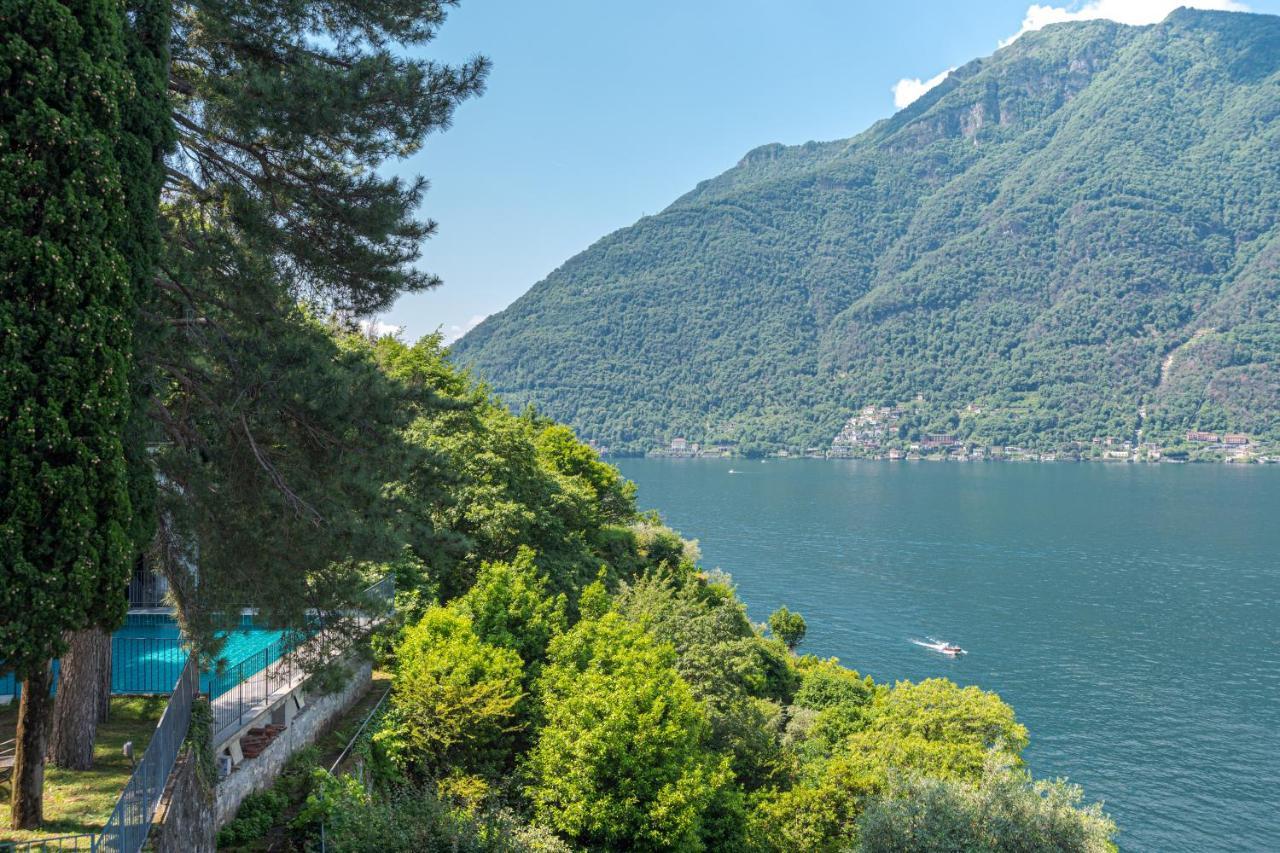 Apartamento Apt With Terrace And Shared Pool! Lake View! Nesso Exterior foto