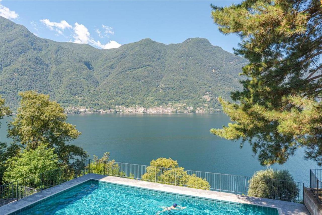 Apartamento Apt With Terrace And Shared Pool! Lake View! Nesso Exterior foto