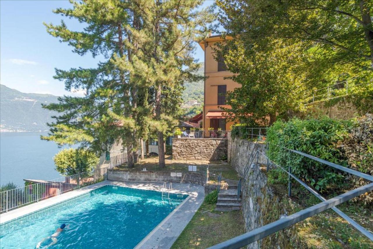 Apartamento Apt With Terrace And Shared Pool! Lake View! Nesso Exterior foto